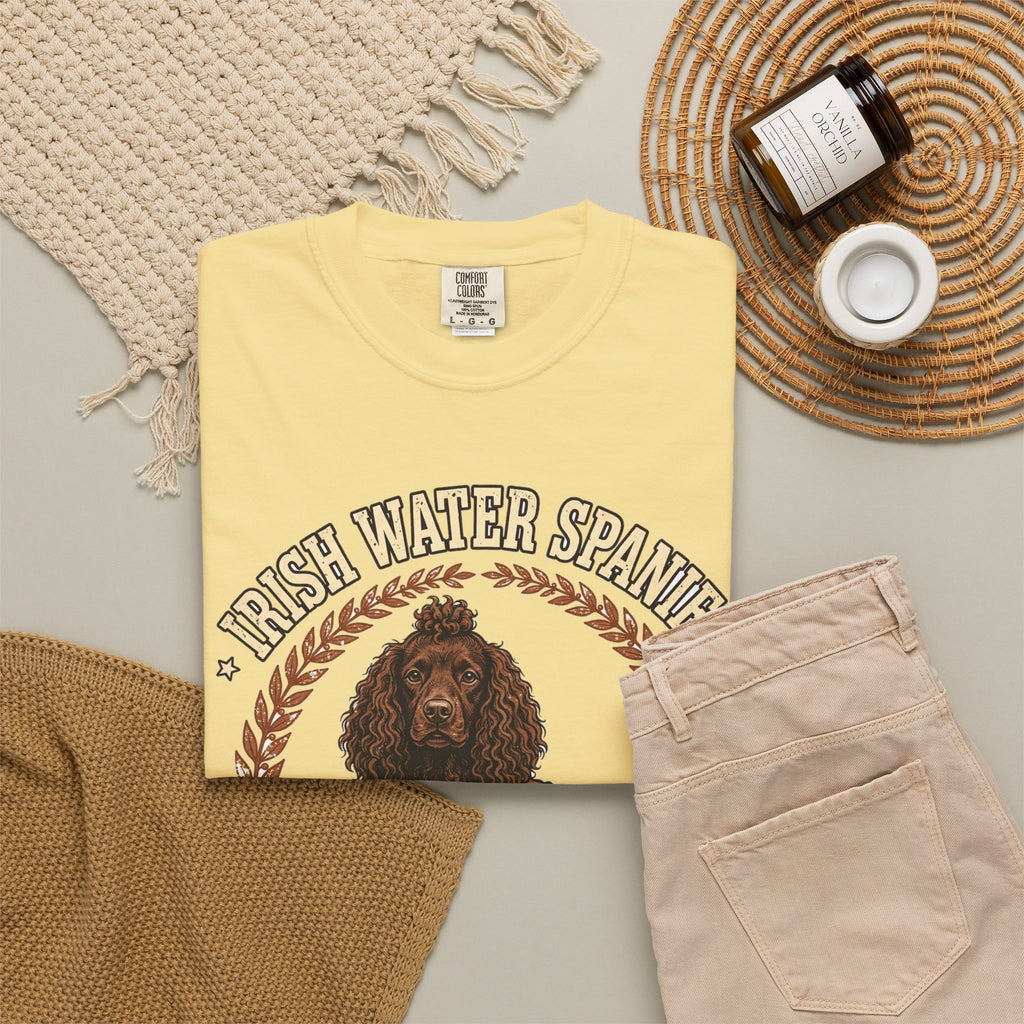 'Curly Cutie' Irish Water Spaniel T-Shirt — alternate view