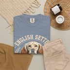 'Feathered & Fabulous' English Setter T-Shirt — alternate view