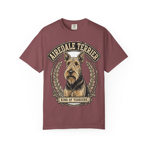 Airedale Terrier King of Terriers Tee