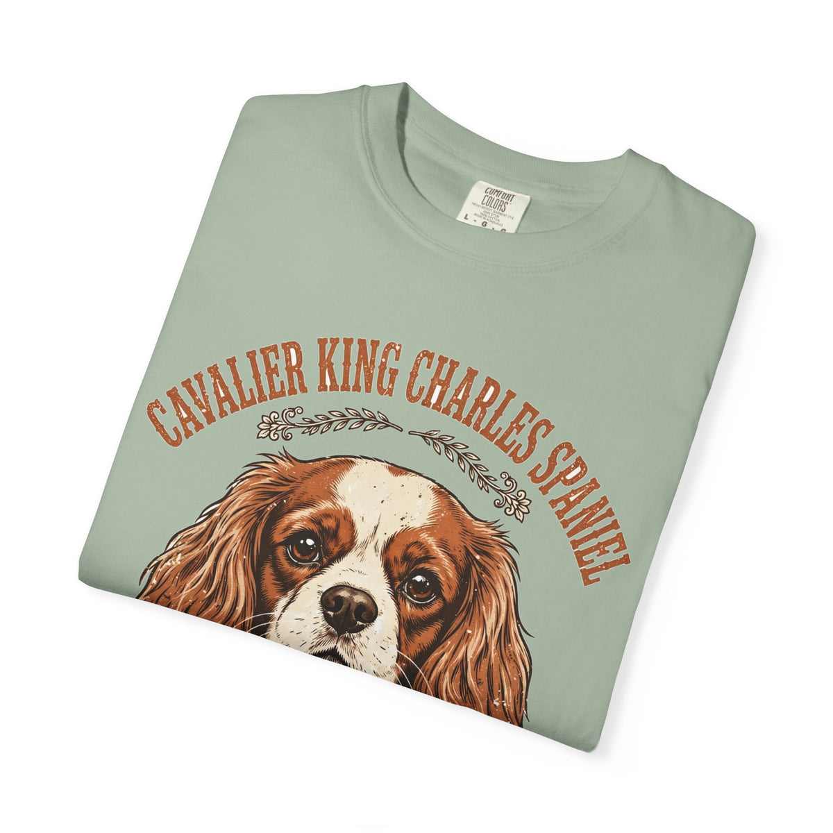 'Cuddlebug' Cavalier King Charles Spaniel T-Shirt — alternate view