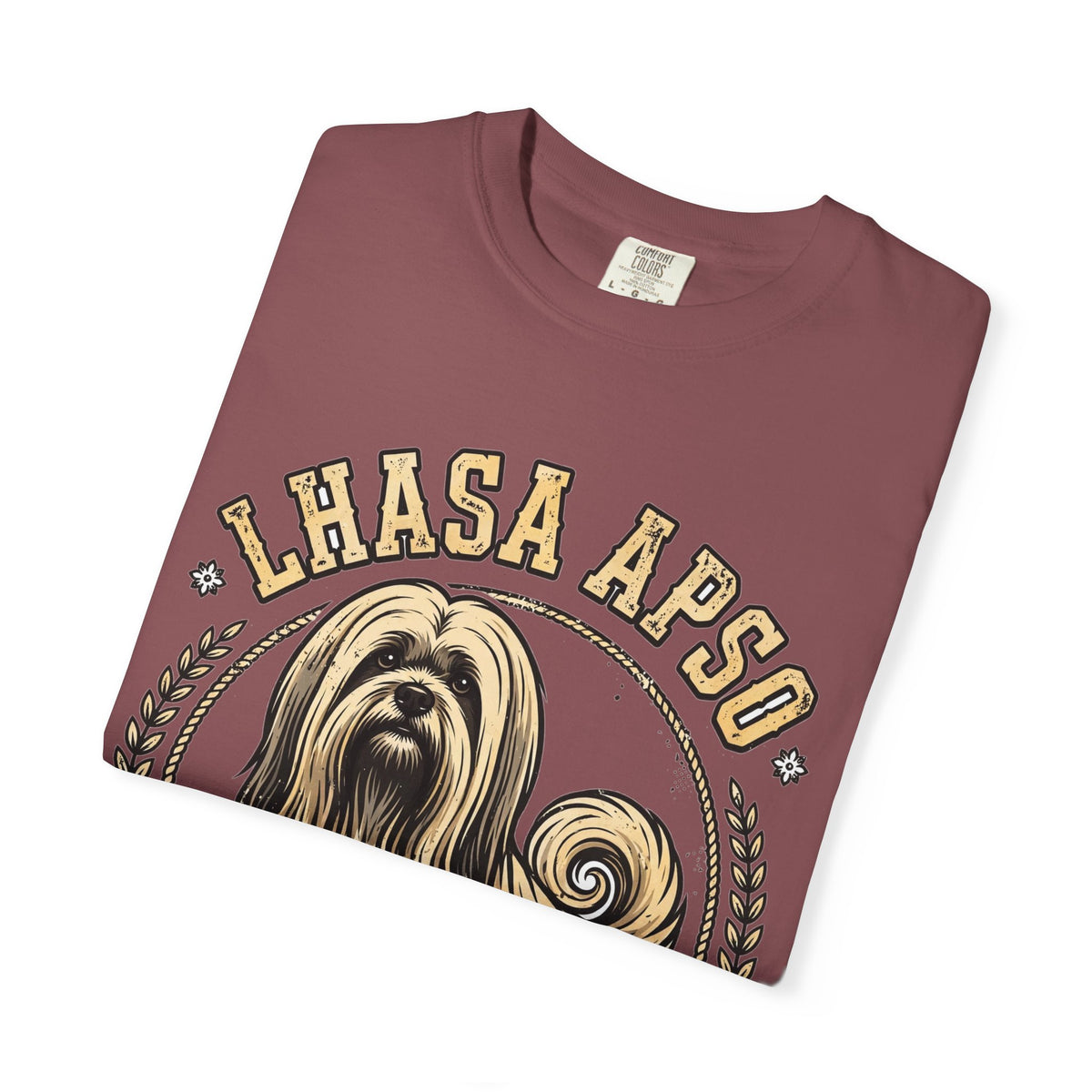 'Ancient Lionheart' Lhasa Apso T-Shirt — alternate view