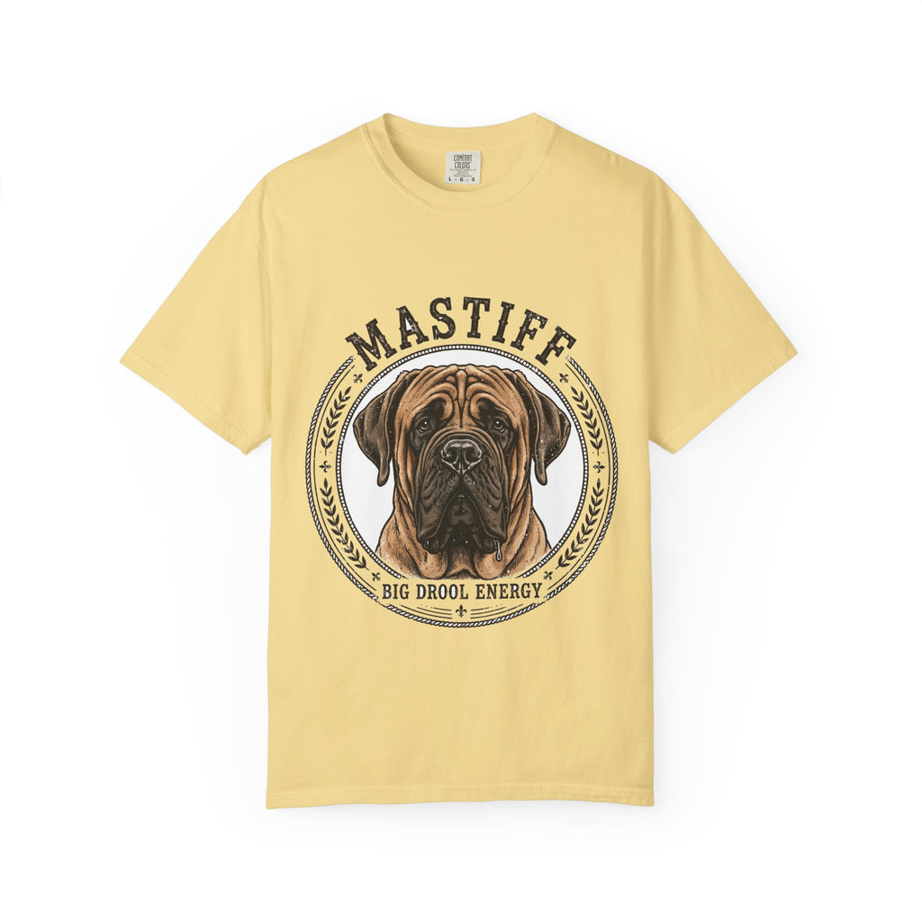 'Big Drool Energy' Mastiff T-Shirt — alternate view