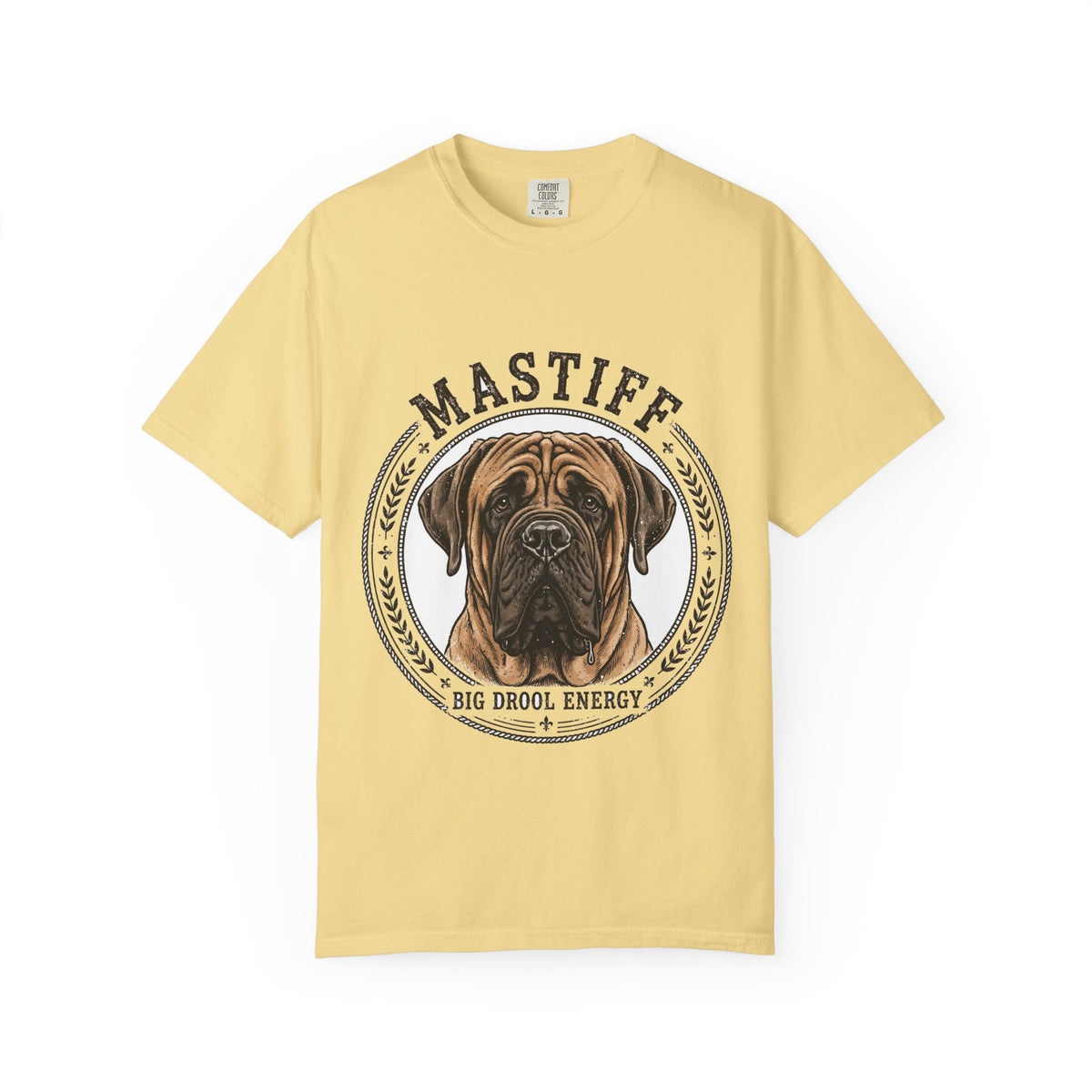 'Big Drool Energy' Mastiff T-Shirt — alternate view