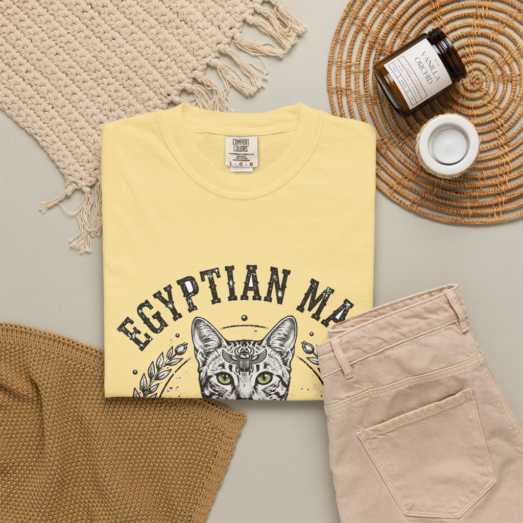 'Spotted Royalty' Egyptian Mau Cat T-Shirt — alternate view
