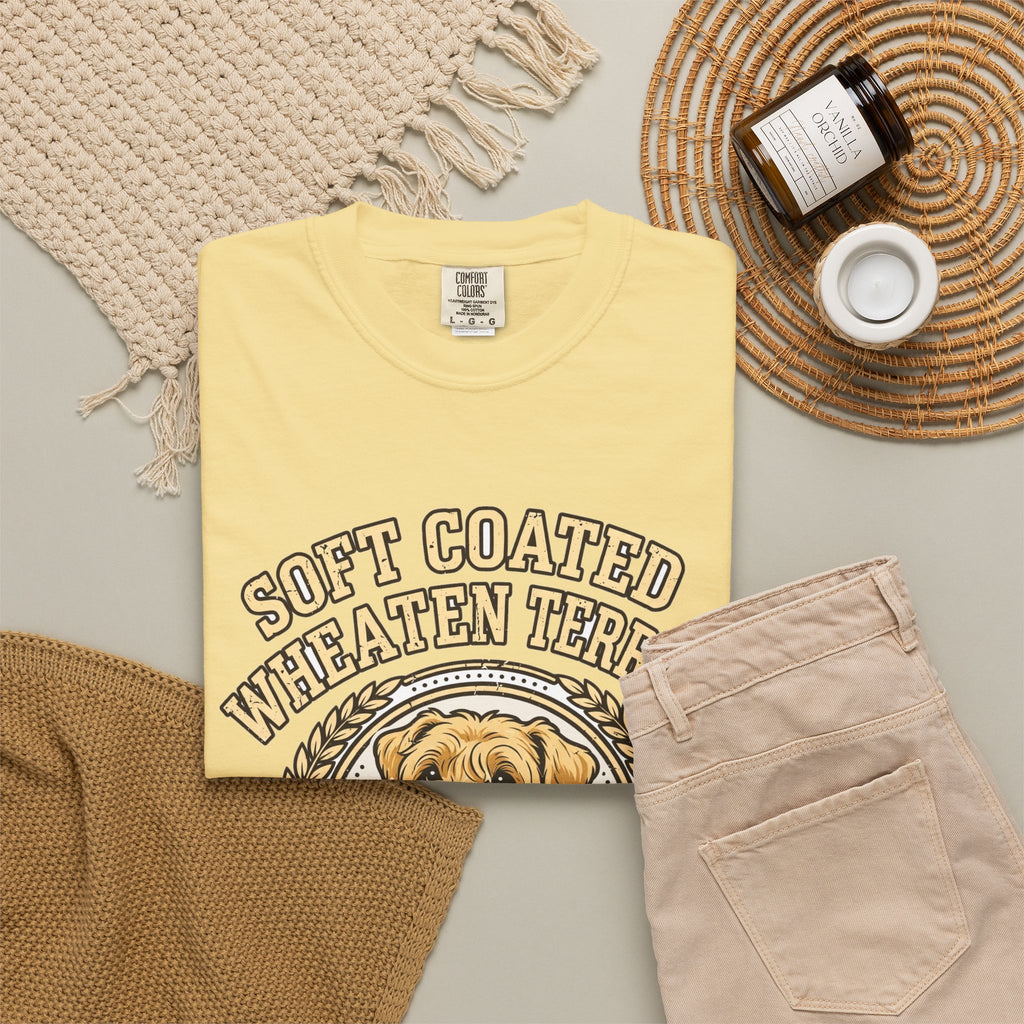'Sunshine' Soft Coated Wheaten Terrier T-Shirt — alternate view