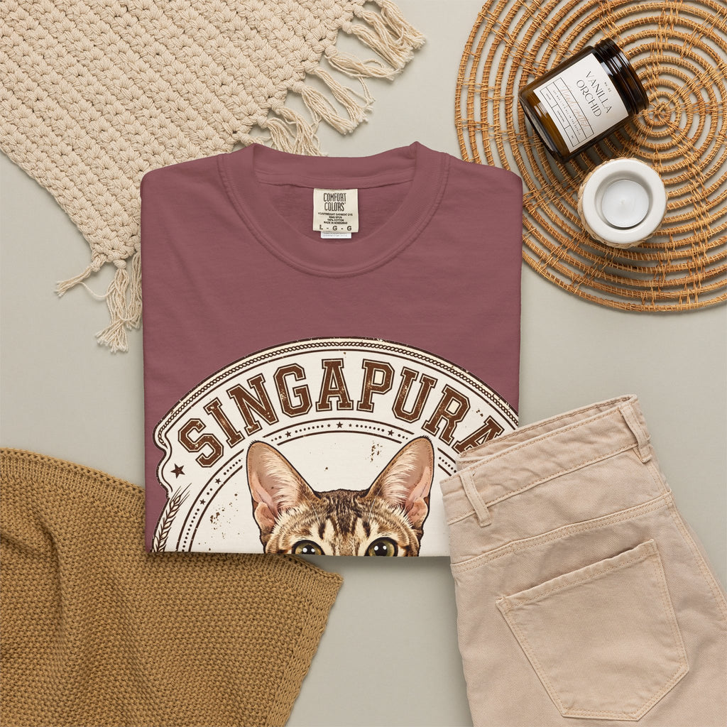 'Itsy Bitsy' Singapura Cat T-Shirt — alternate view