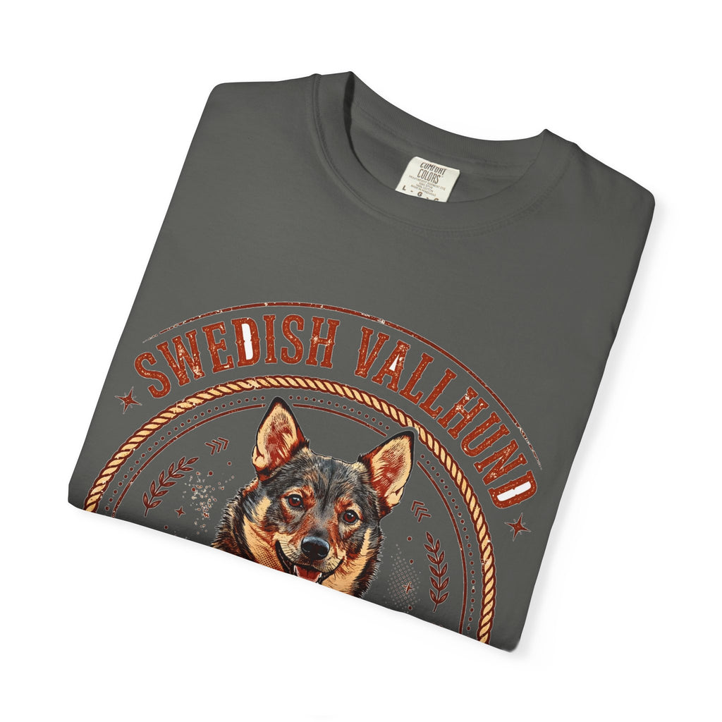 'Viking Herder' Swedish Vallhund T-Shirt — alternate view