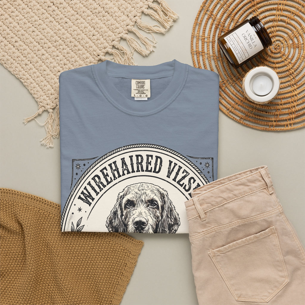 'Bearded Rocket' Wirehaired Vizsla T-Shirt — alternate view