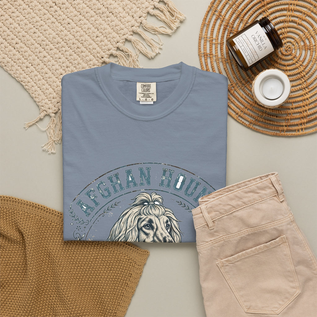 Afghan Hound Runway Royalty Tee