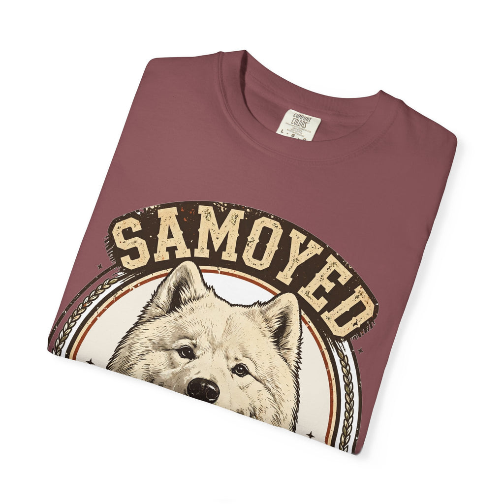 'Smiles & Snow' Samoyed T-Shirt — alternate view