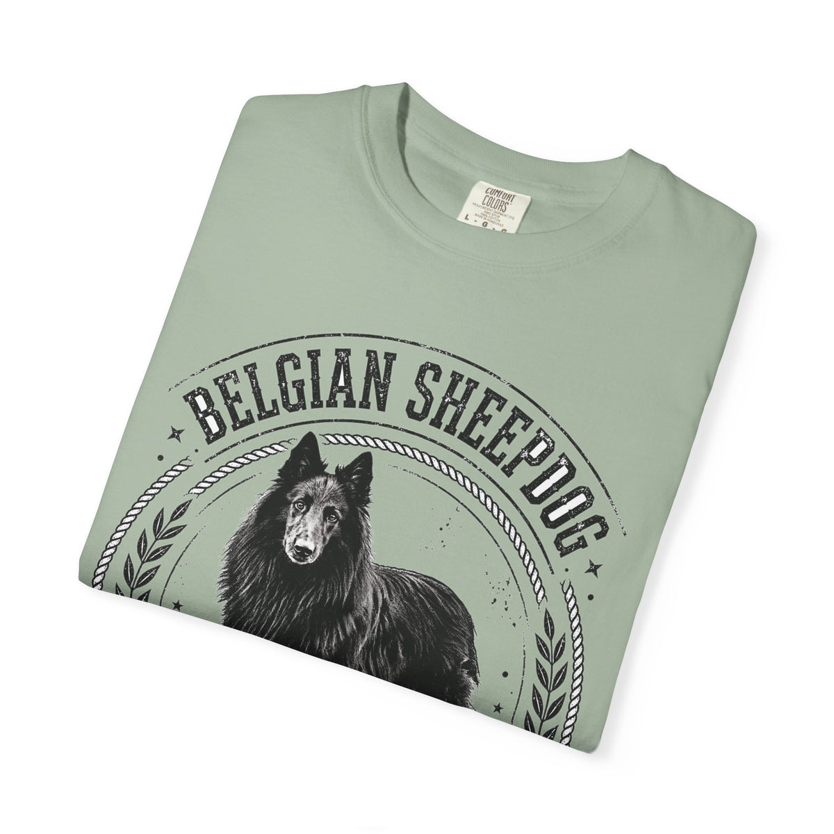'Midnight Herd' Belgian Sheepdog T-Shirt — alternate view