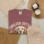 'Feathered & Fabulous' English Setter T-Shirt — alternate view