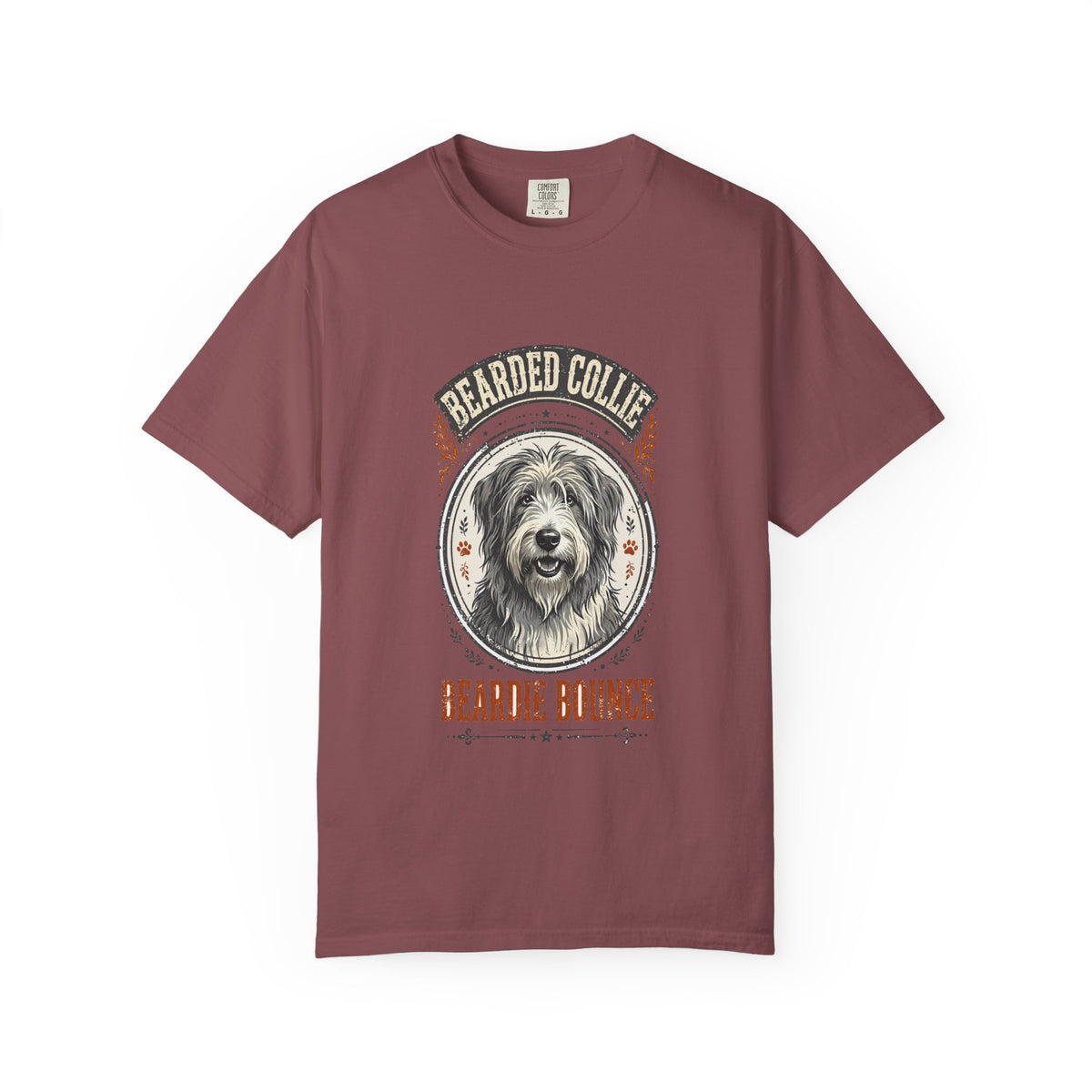 Bearded Collie Beardie Bounce Tee