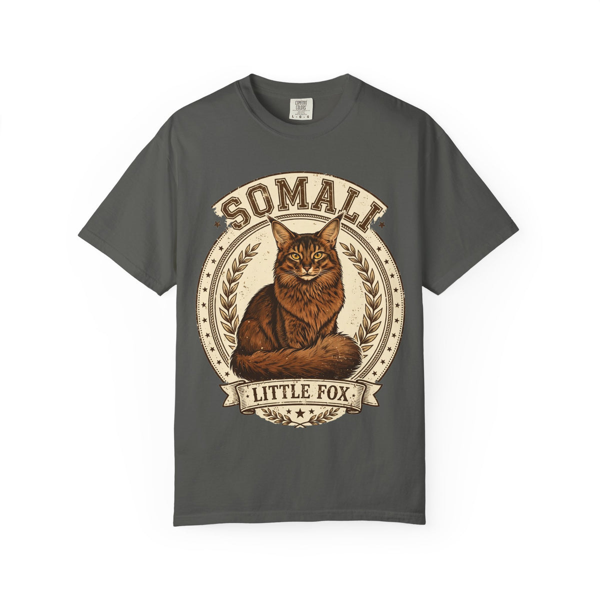 'Little Fox' Somali Cat T-Shirt — alternate view
