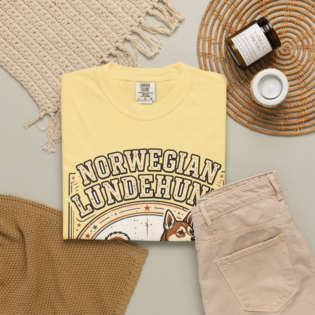 'Six-Toed Wonder' Norwegian Lundehund T-Shirt — alternate view
