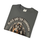 'Midnight' Black and Tan Coonhound T-Shirt — alternate view
