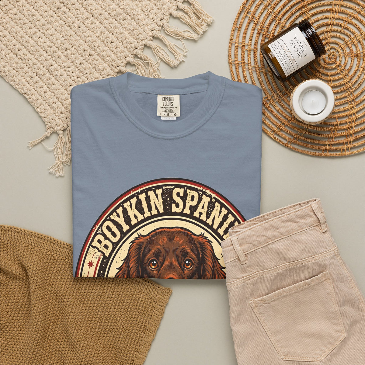 'Floppy & Fabulous' Boykin Spaniel T-Shirt — alternate view