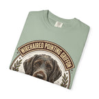 'Scruffy Point' Wirehaired Pointing Griffon T-Shirt — alternate view