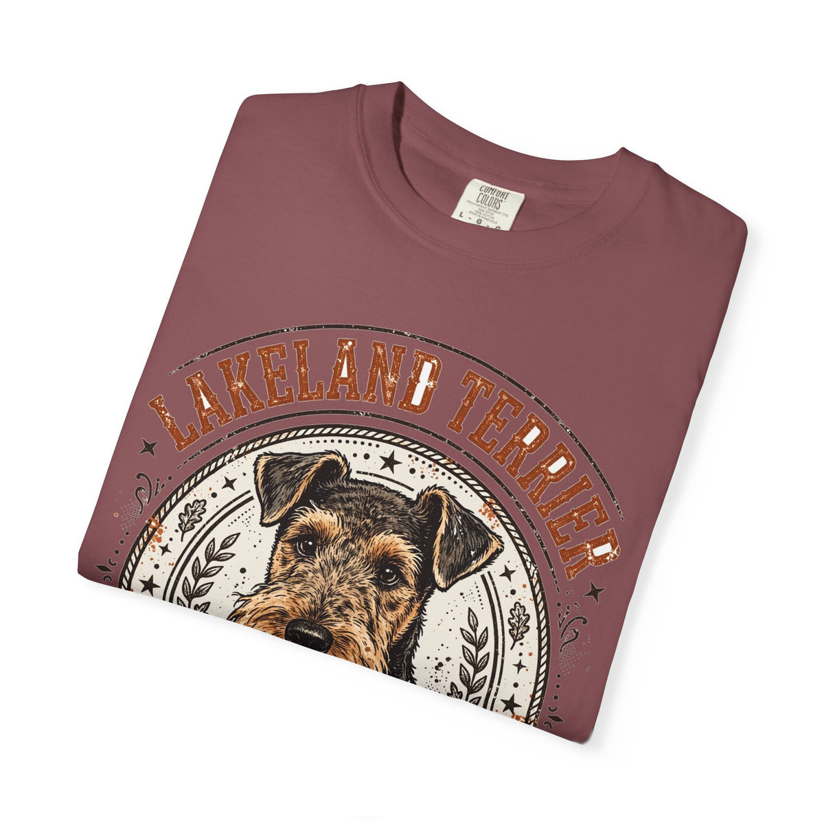 'Lake Effect Chaos' Lakeland Terrier T-Shirt — alternate view
