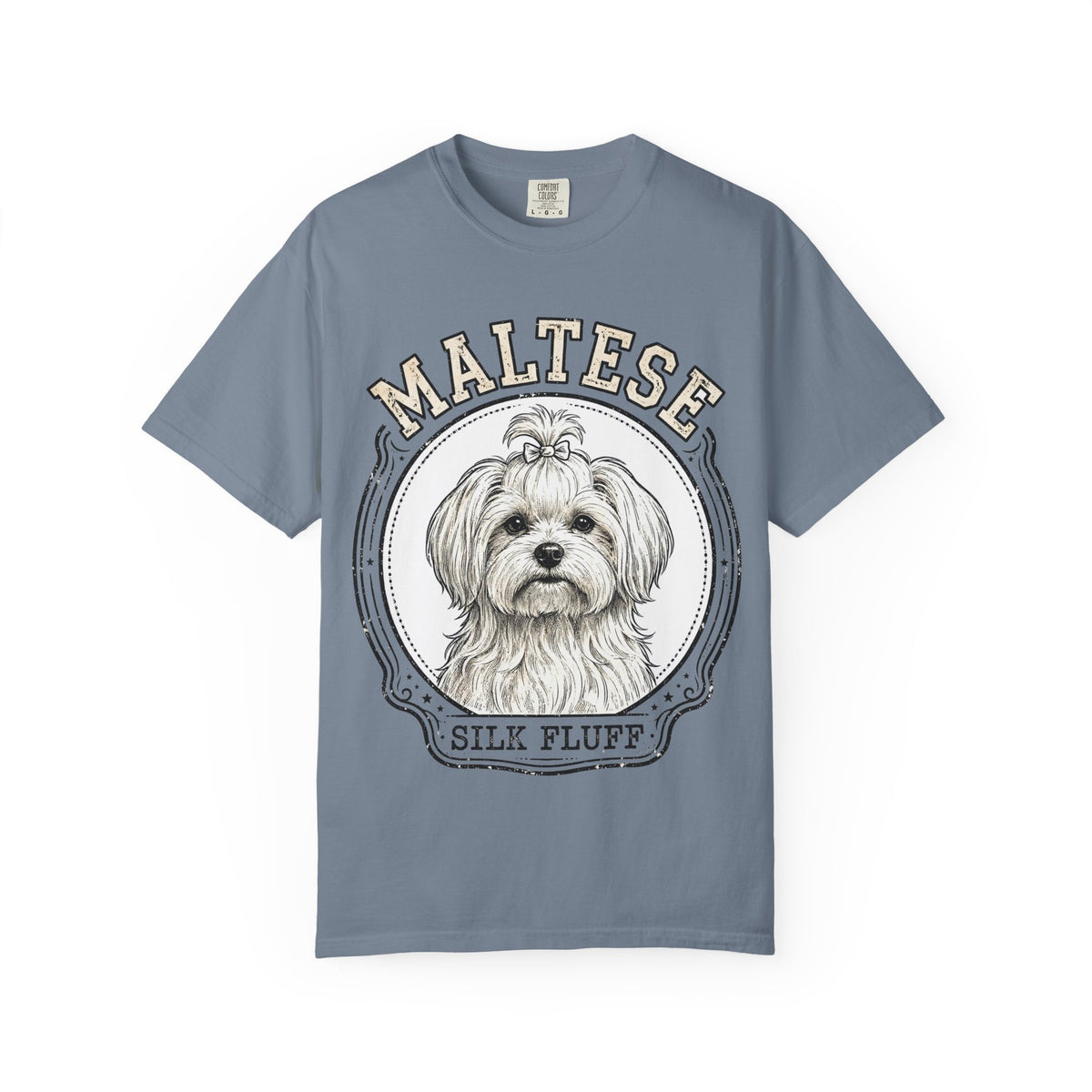 'Silk Fluff' Maltese T-Shirt — alternate view