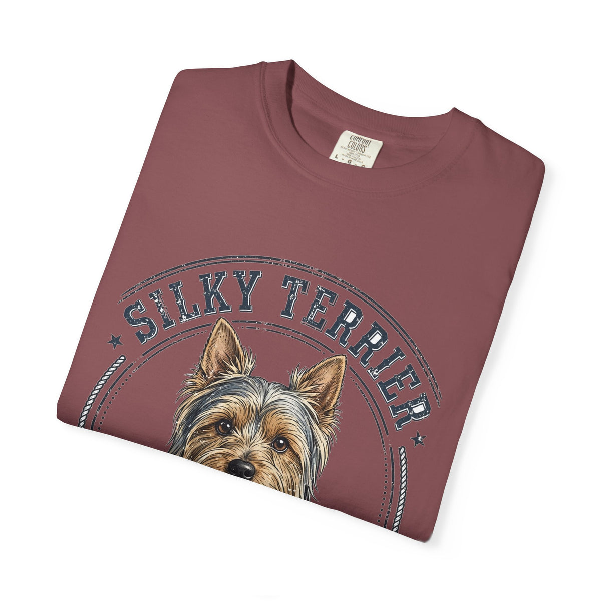 'Silky Sass' Silky Terrier T-Shirt — alternate view