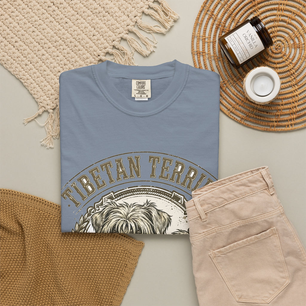 'Shaggy Sage' Tibetan Terrier T-Shirt — alternate view