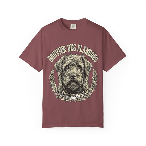 'Flanders Floof' Bouvier des Flandres T-Shirt — alternate view