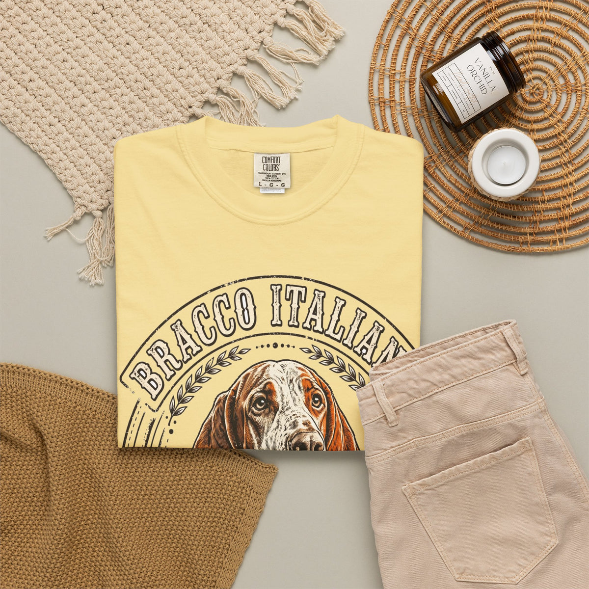 'Point Taken' Bracco Italiano T-Shirt — alternate view