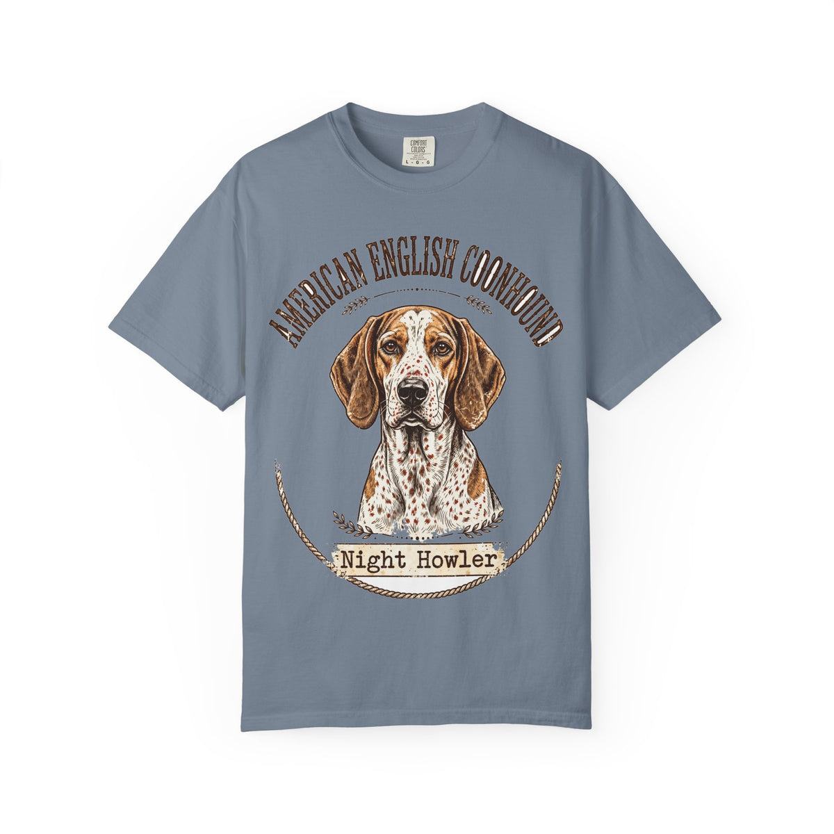 American English Coonhound Night Howler Tee