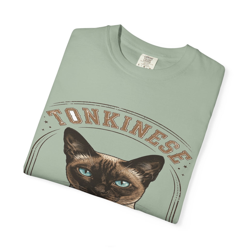 'Aqua Eyes' Tonkinese Cat T-Shirt — alternate view