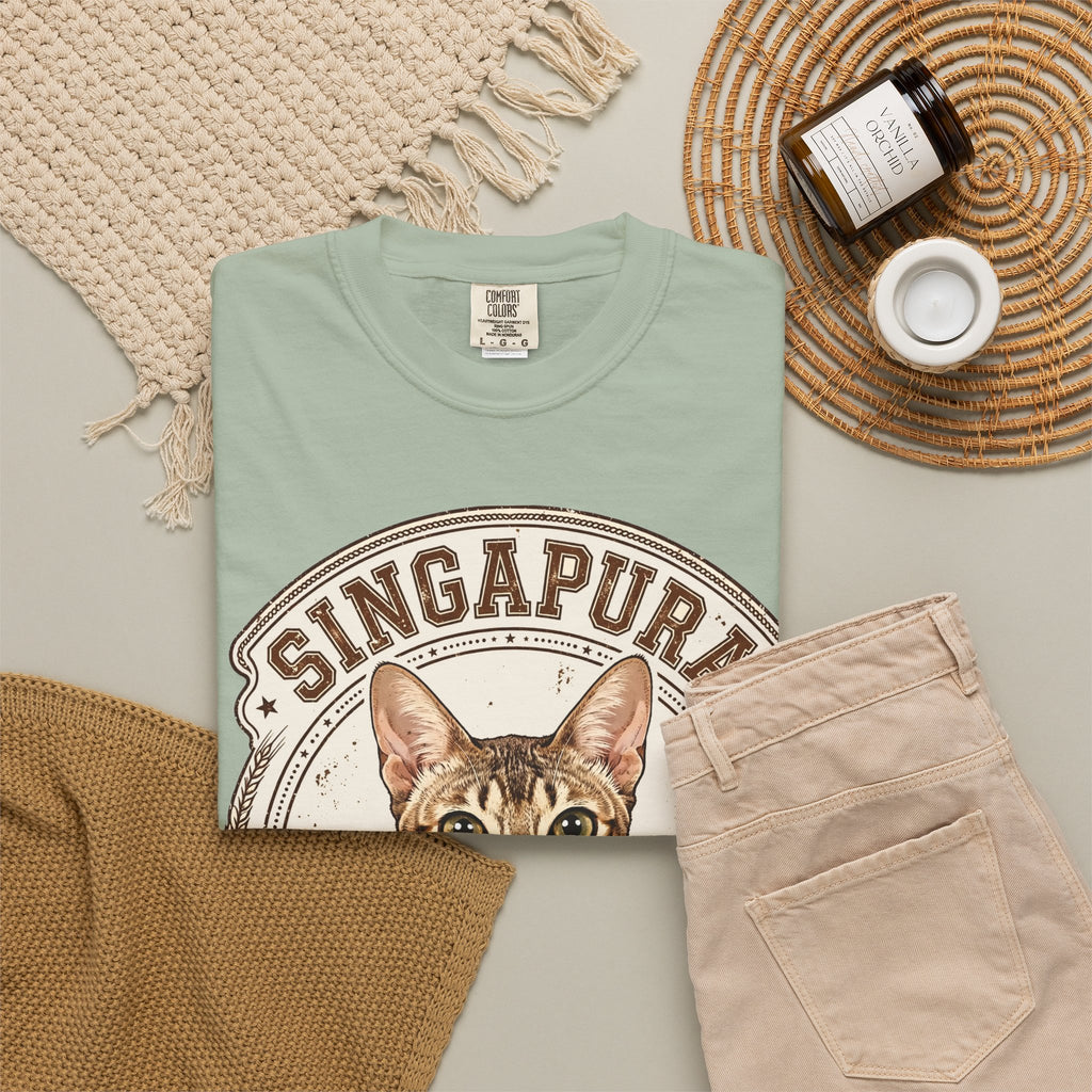 'Itsy Bitsy' Singapura Cat T-Shirt — alternate view