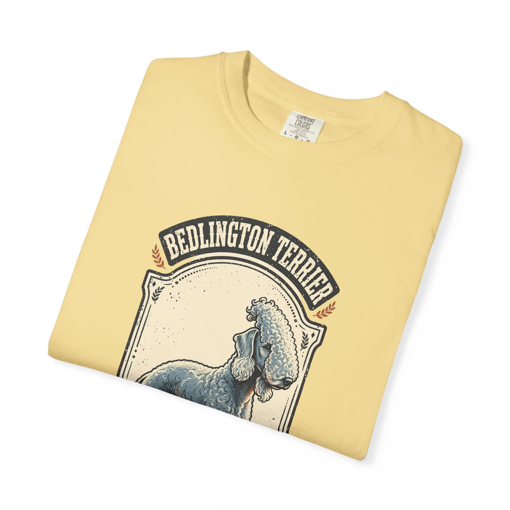'Woolly Wonder' Bedlington Terrier T-Shirt — alternate view