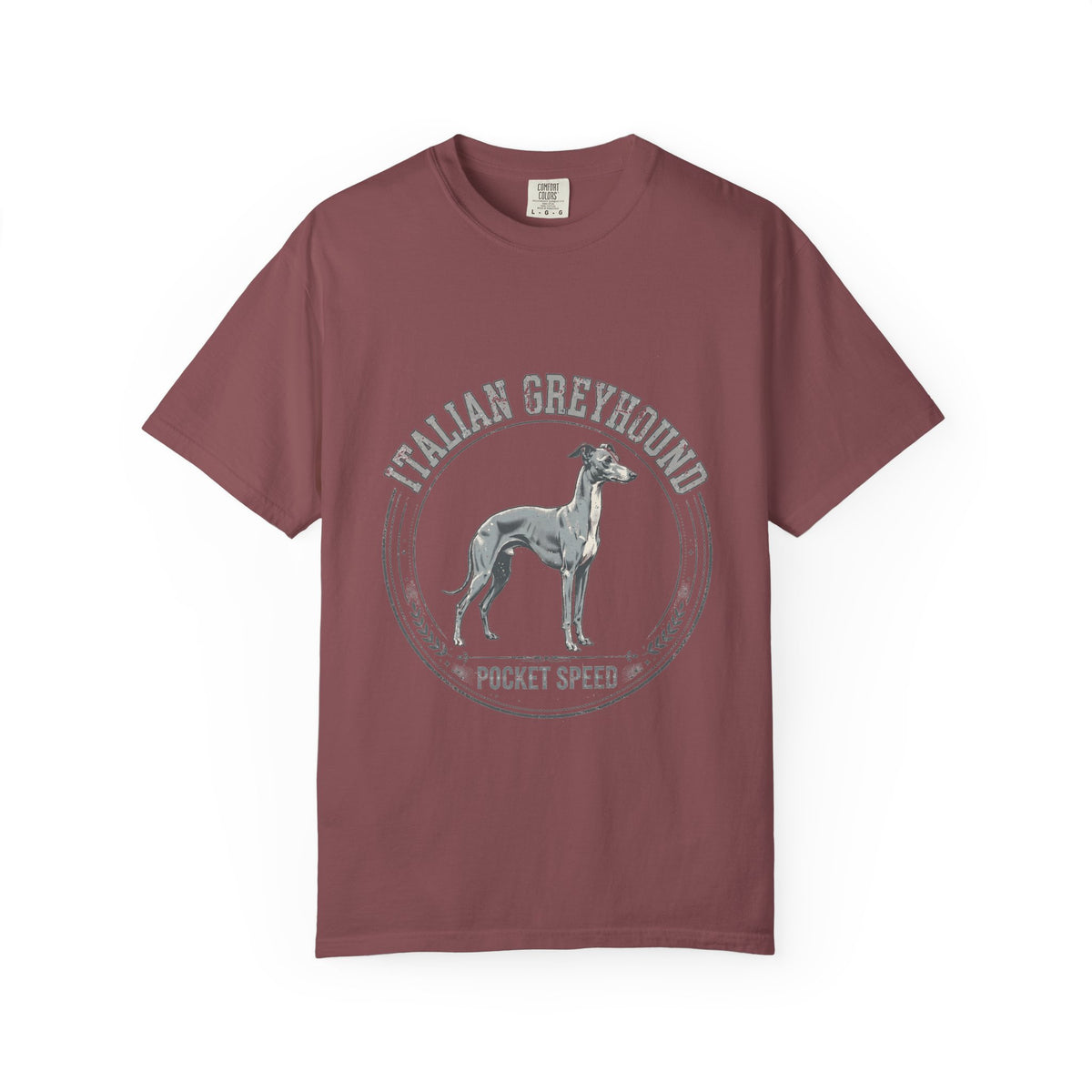 'Pocket Speed' Italian Greyhound T-Shirt — alternate view