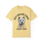 'Scruff Boss' West Highland Terrier T-Shirt — alternate view