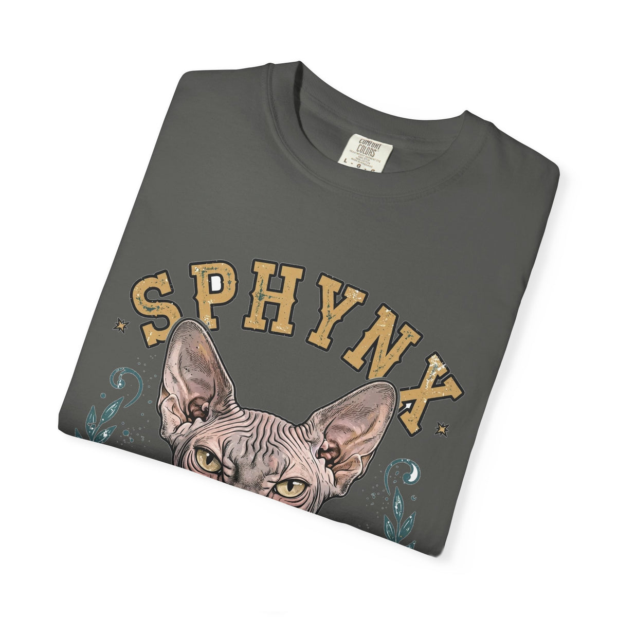 'Naked And Proud' Sphynx T-Shirt — alternate view