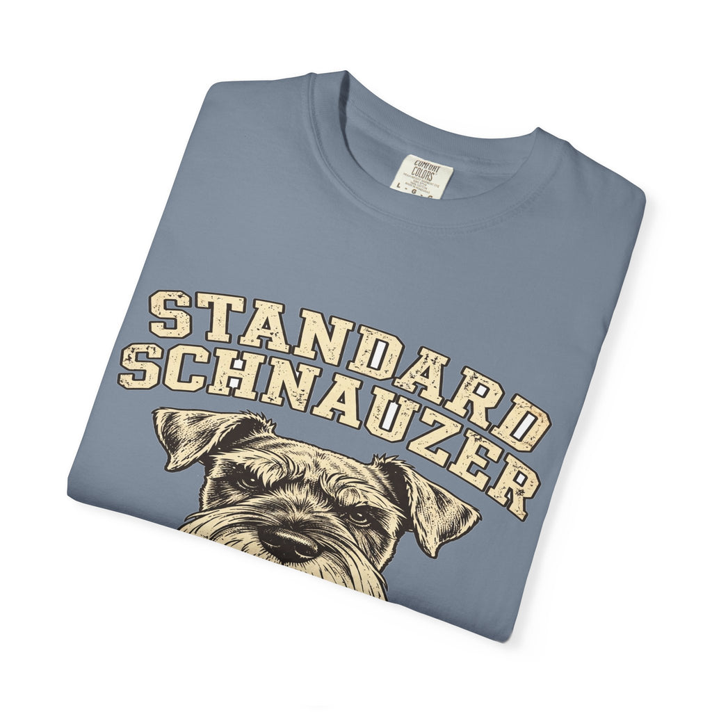 'Bearded & Bold' Standard Schnauzer T-Shirt — alternate view