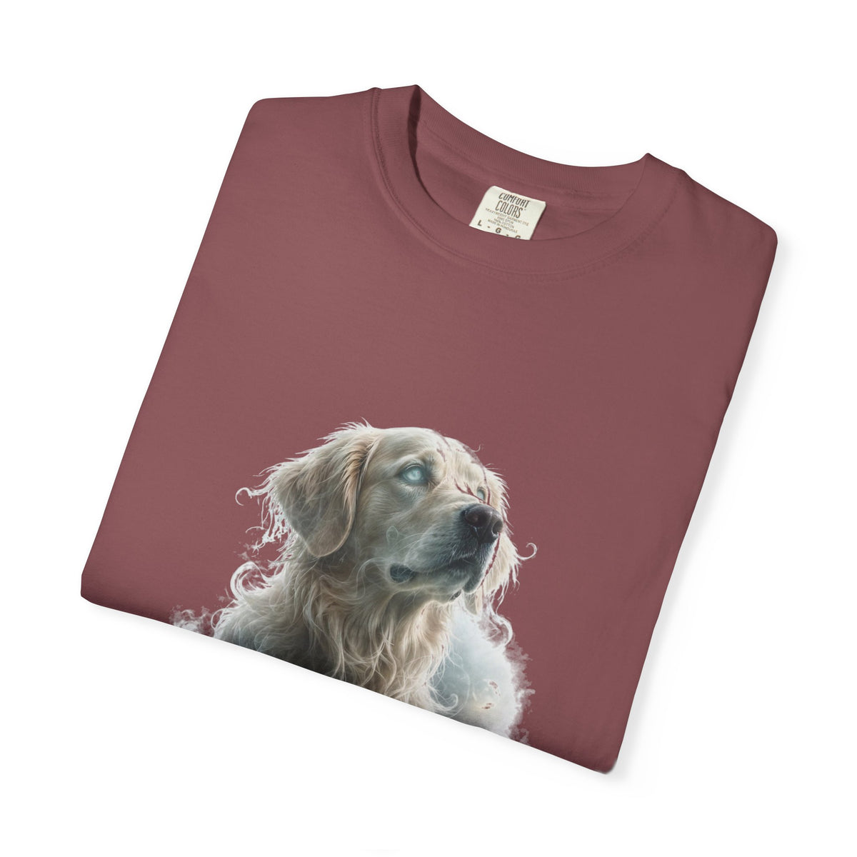 Golden Retriever Spooky Ghost Halloween Tee