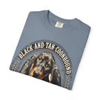 'Midnight' Black and Tan Coonhound T-Shirt — alternate view