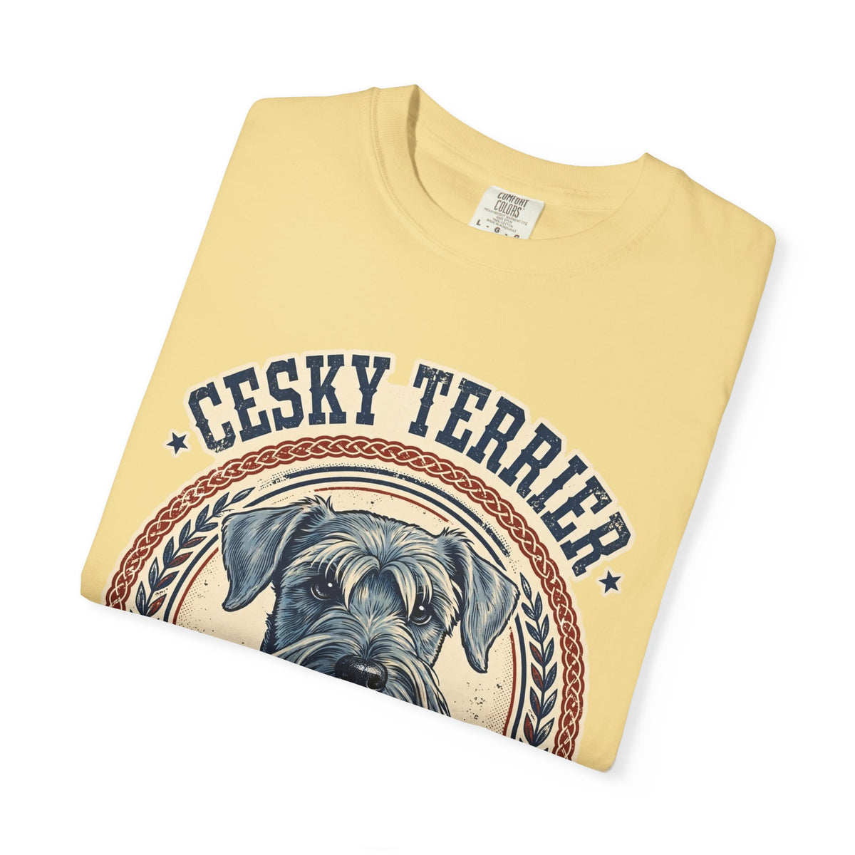 'Silky Beard' Cesky Terrier T-Shirt — alternate view