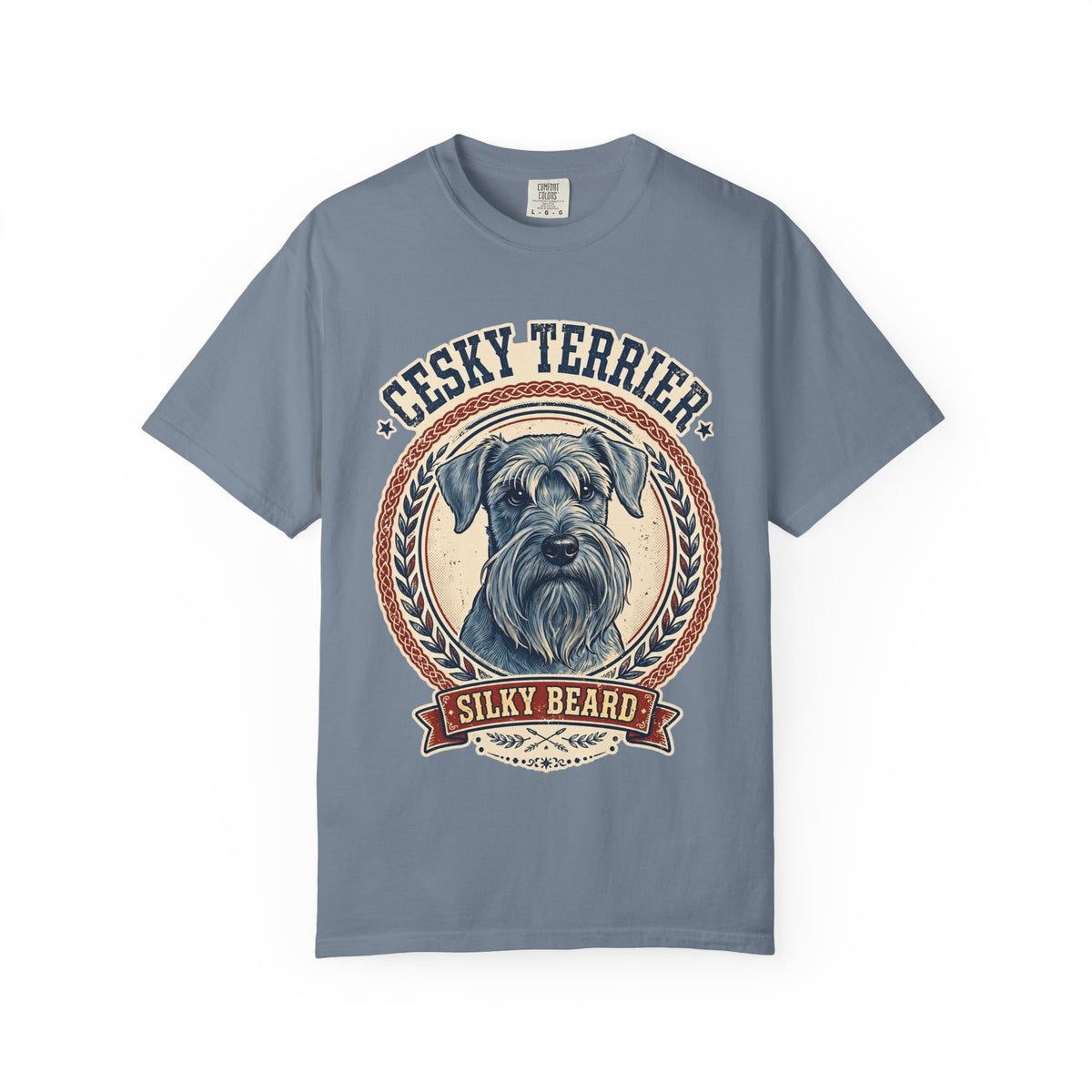 'Silky Beard' Cesky Terrier T-Shirt — alternate view