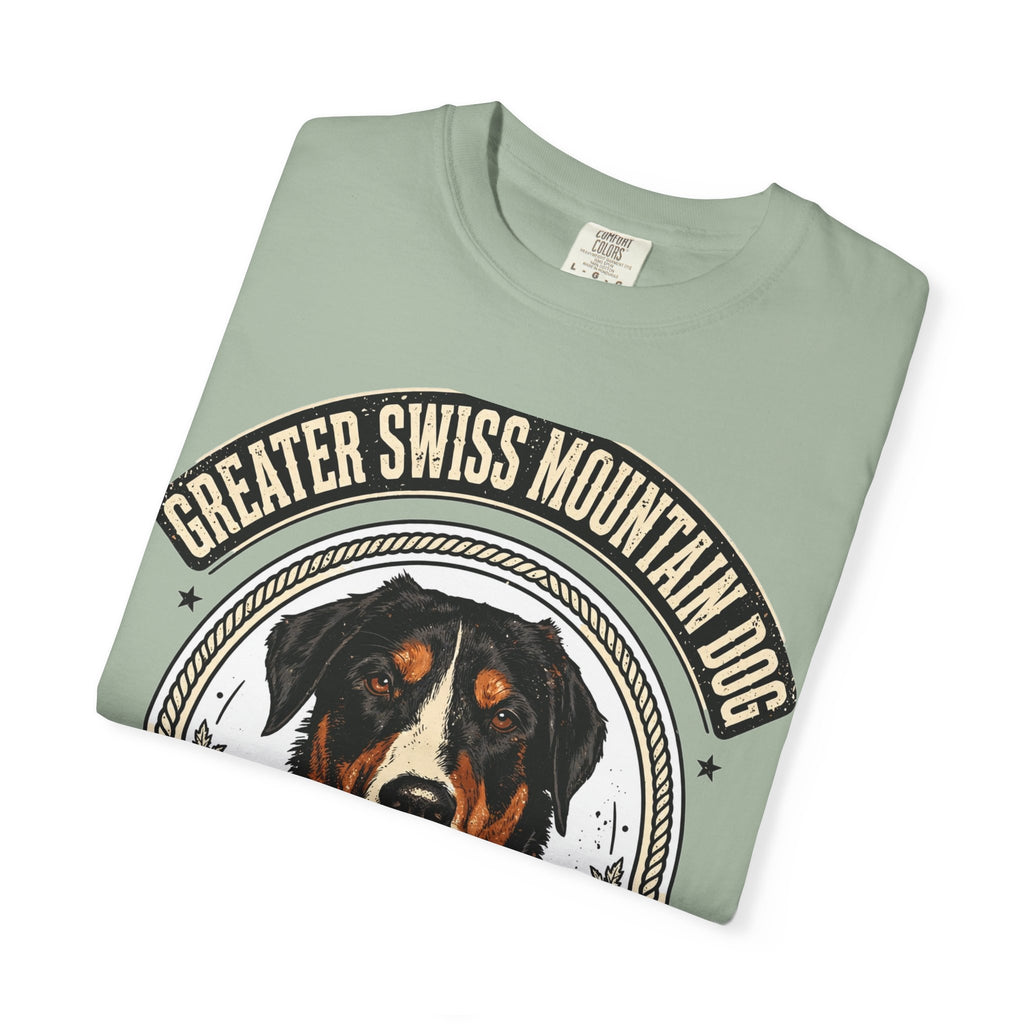 'Swissy' Greater Swiss Mountain Dog T-Shirt — alternate view