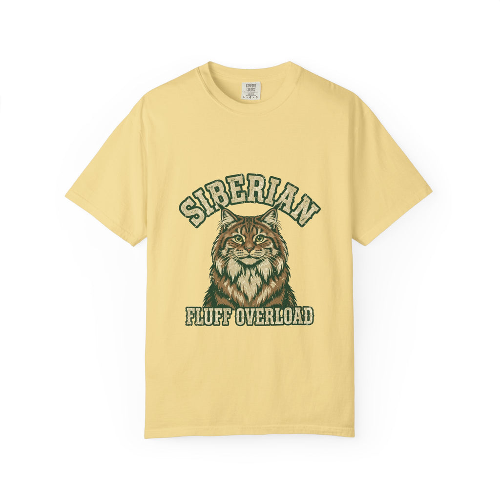 'Fluff Overload Siberian' Siberian T-Shirt — alternate view