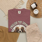 'Lap Royalty' English Toy Spaniel T-Shirt — alternate view
