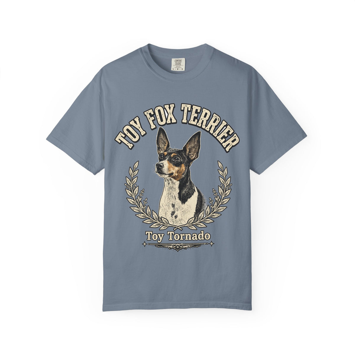 'Toy Tornado' Toy Fox Terrier T-Shirt — alternate view