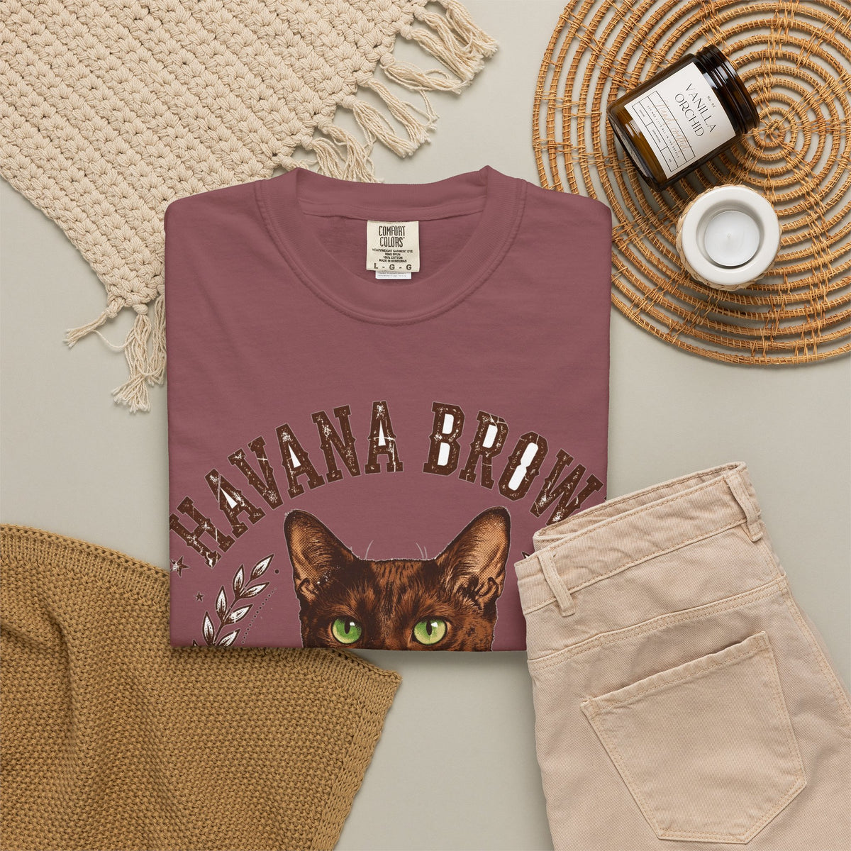 Havana Brown Cocoa Club Tee