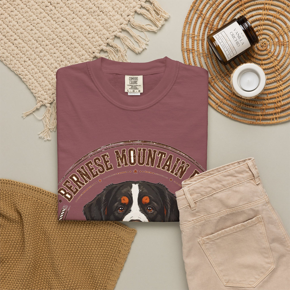 Bernese Mountain Dog Alpine Sweetheart Tee