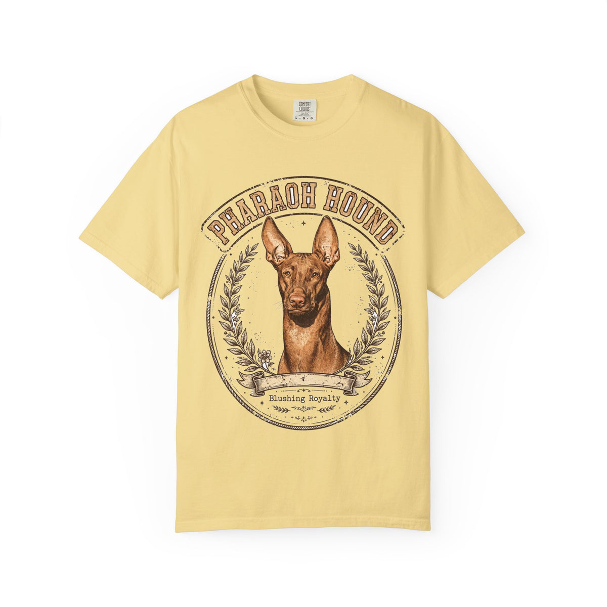 'Blushing Royalty' Pharaoh Hound T-Shirt — alternate view