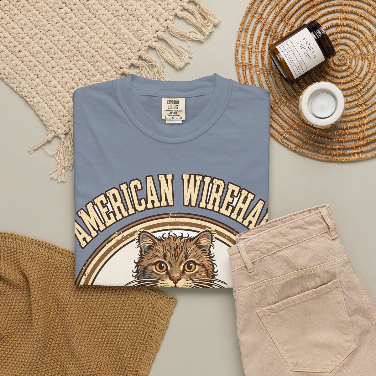 American Wirehair Wild Wire Coat Tee