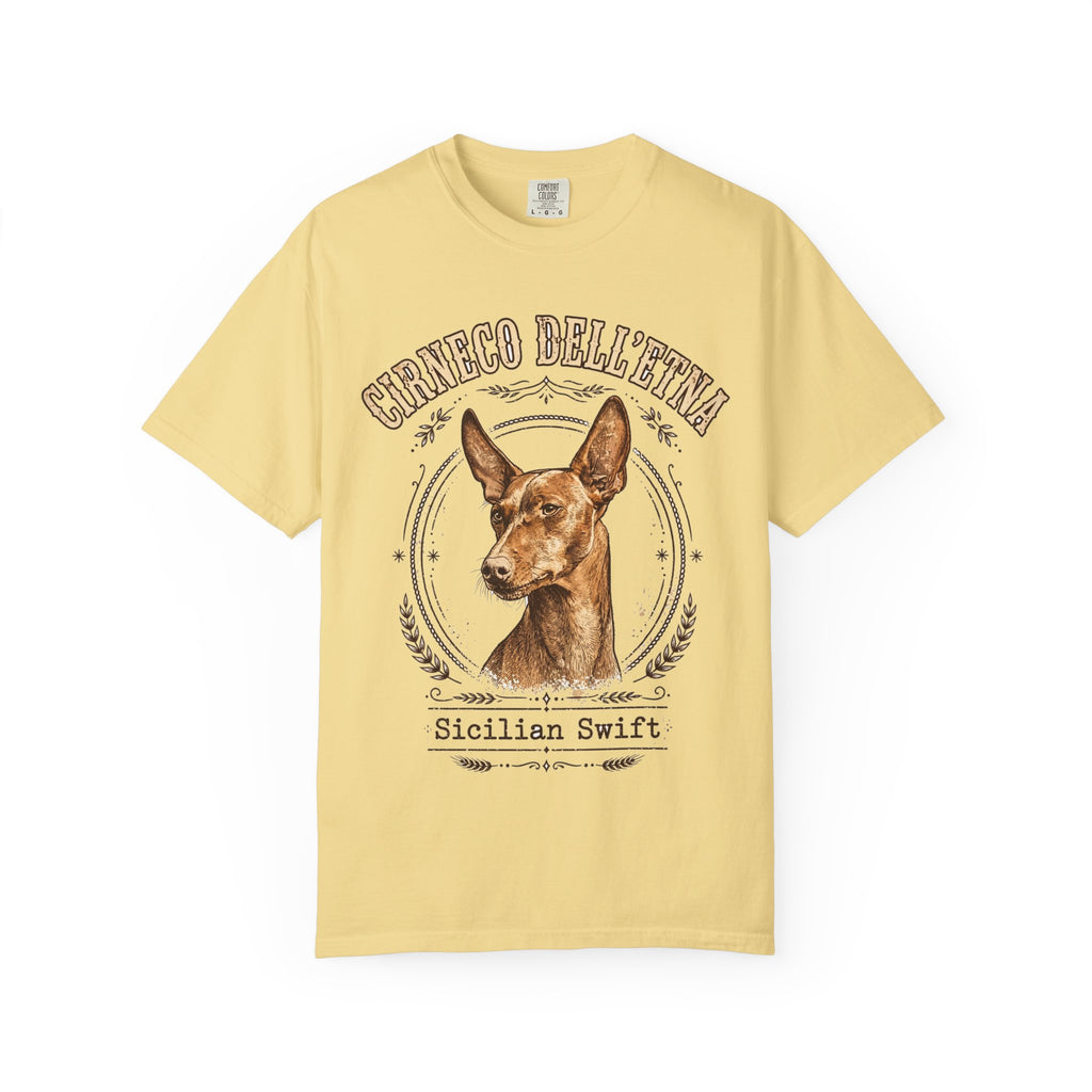 'Sicilian Swift' Cirneco dell'Etna T-Shirt — alternate view