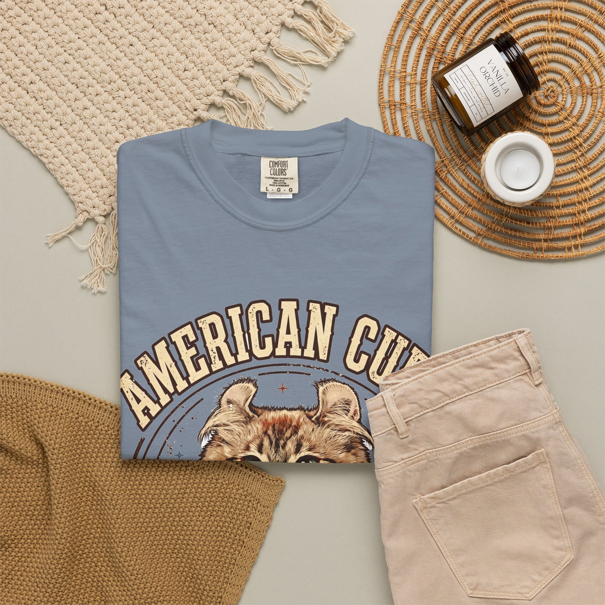 American Curl Curl Power Tee